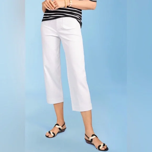 Talbots Capri Twist Mini Wedge Leather sandals. NWOT size 9 - Picture 2 of 9